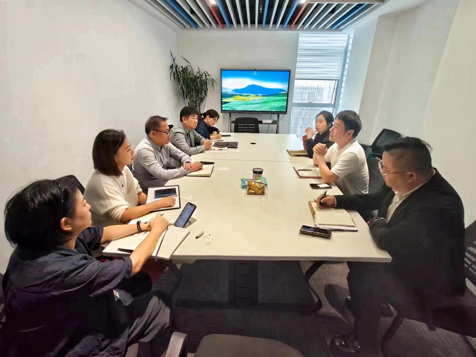 杨浦区科委和大创智园区管委会来访舜源科技 - 舜源科技